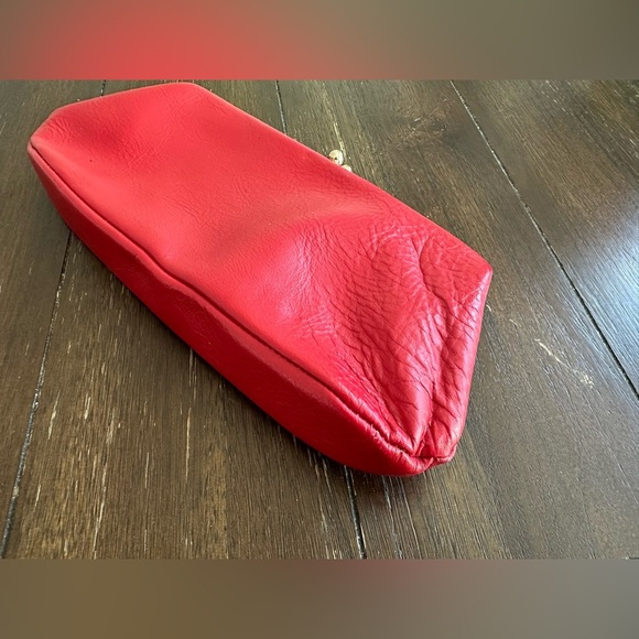 Vintage leather clutch - Picture 9 of 10